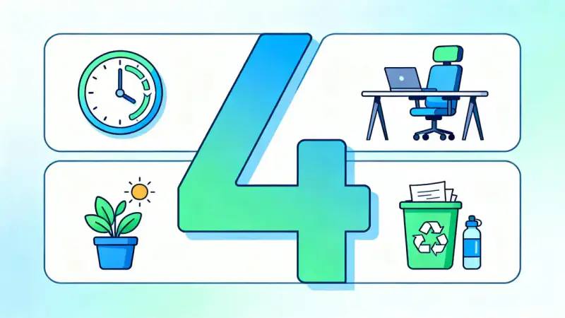 How to Build a Sustainable Work Routine: 4 Essential Steps for Lasting Success