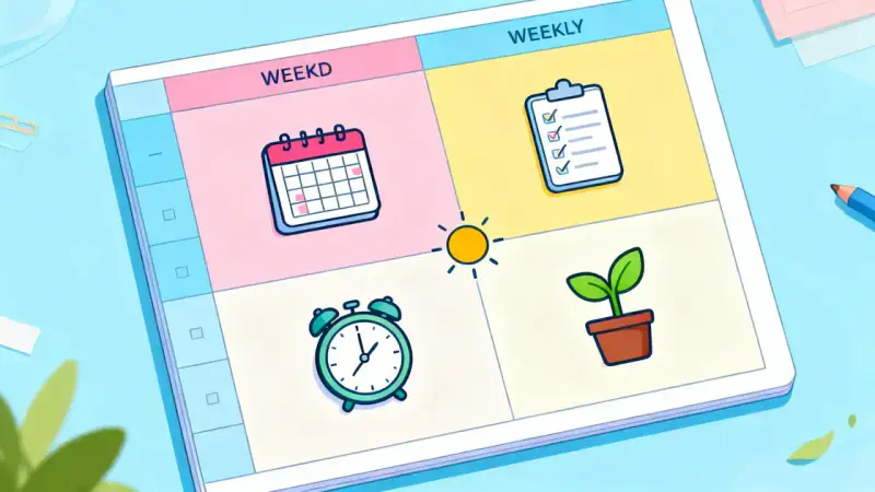 4 Simple Weekly Planning Steps for Achieving Better Life Balance